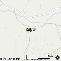 熊本県宇城市小川町（南海東）周辺の地図
