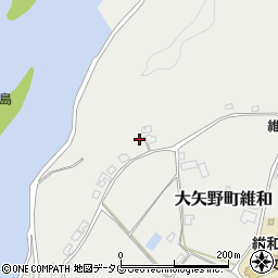 熊本県上天草市大矢野町維和1977周辺の地図