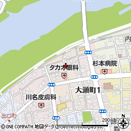 延岡おしぼり周辺の地図