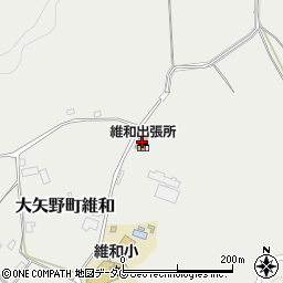 熊本県上天草市大矢野町維和1787周辺の地図