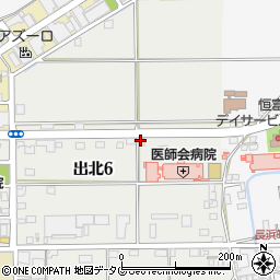 ハラダ調剤薬局　本部周辺の地図