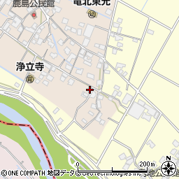 熊本県八代郡氷川町鹿島39周辺の地図
