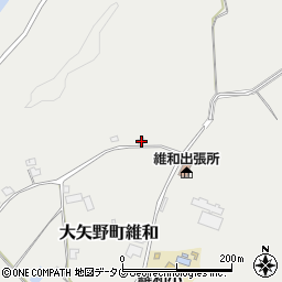 熊本県上天草市大矢野町維和1918周辺の地図