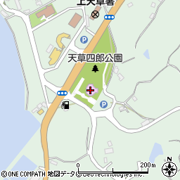 天草四郎ミュージアム周辺の地図