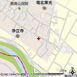 熊本県八代郡氷川町鹿島46周辺の地図