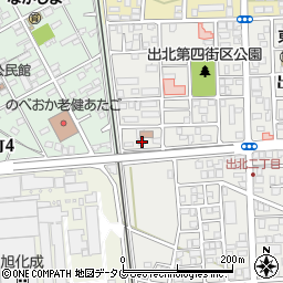 宮崎県延岡市出北1丁目34-18周辺の地図