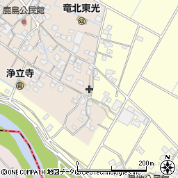 熊本県八代郡氷川町鹿島85-2周辺の地図