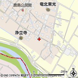 熊本県八代郡氷川町鹿島46-1周辺の地図