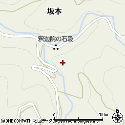 熊本県下益城郡美里町坂本1963周辺の地図