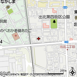 宮崎県延岡市出北1丁目34-9周辺の地図