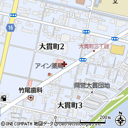 株式会社サンレー延岡営業所周辺の地図