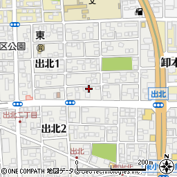 宮崎県延岡市出北1丁目26-10周辺の地図