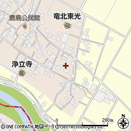 熊本県八代郡氷川町鹿島80周辺の地図