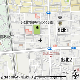 宮崎県延岡市出北1丁目30-13周辺の地図