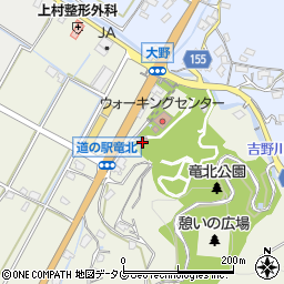 笹尾公民館周辺の地図