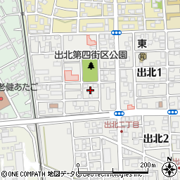 宮崎県延岡市出北1丁目30-7周辺の地図