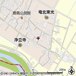 熊本県八代郡氷川町鹿島97周辺の地図