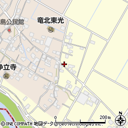 熊本県八代郡氷川町島地1052周辺の地図