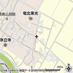 熊本県八代郡氷川町島地1050周辺の地図