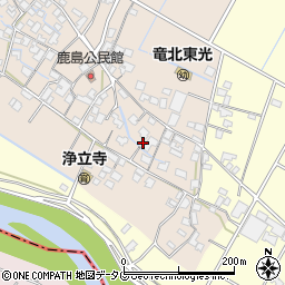 熊本県八代郡氷川町鹿島99周辺の地図