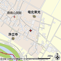 熊本県八代郡氷川町鹿島95周辺の地図