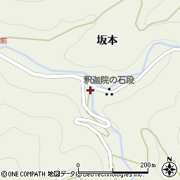 熊本県下益城郡美里町坂本1966周辺の地図