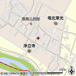 熊本県八代郡氷川町鹿島126-3周辺の地図