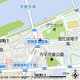 汐川商店周辺の地図