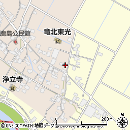 熊本県八代郡氷川町鹿島1050-1周辺の地図