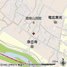 熊本県八代郡氷川町鹿島118周辺の地図