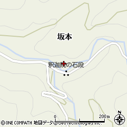 熊本県下益城郡美里町坂本837周辺の地図