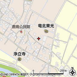 熊本県八代郡氷川町鹿島1045-1周辺の地図