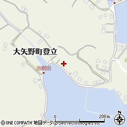 熊本県上天草市大矢野町登立11195周辺の地図