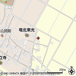 熊本県八代郡氷川町島地1037-1周辺の地図