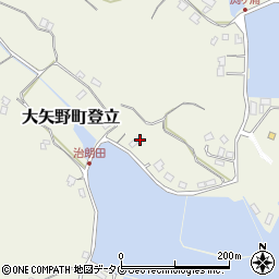 熊本県上天草市大矢野町登立11198-2周辺の地図