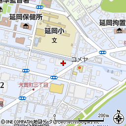 九州労働金庫延岡支店周辺の地図