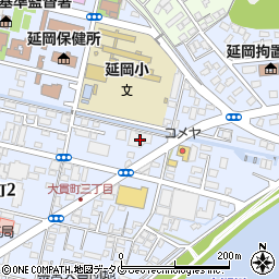 九州労働金庫延岡支店周辺の地図