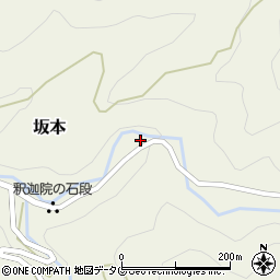 熊本県下益城郡美里町坂本1953周辺の地図