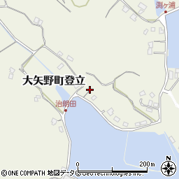 熊本県上天草市大矢野町登立11193周辺の地図