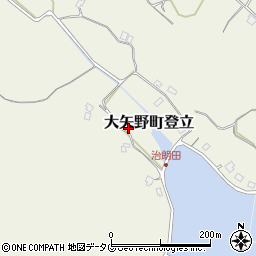 熊本県上天草市大矢野町登立10882周辺の地図