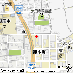 宮崎プロパンガス株式会社　飯干商事周辺の地図