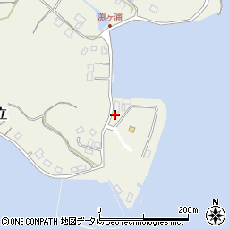 熊本県上天草市大矢野町登立11275-36周辺の地図