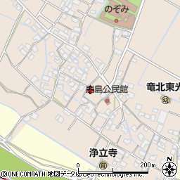 熊本県八代郡氷川町鹿島174-1周辺の地図