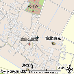 熊本県八代郡氷川町鹿島1025周辺の地図