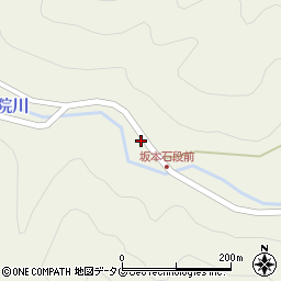 熊本県下益城郡美里町坂本457周辺の地図