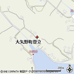 熊本県上天草市大矢野町登立1118-3周辺の地図