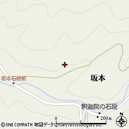 熊本県下益城郡美里町坂本536周辺の地図