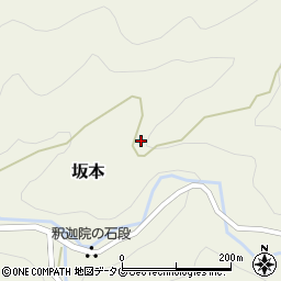 熊本県下益城郡美里町坂本762周辺の地図