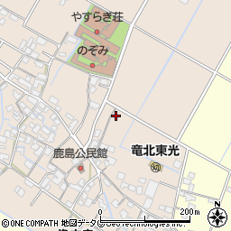 熊本県八代郡氷川町鹿島1013-2周辺の地図