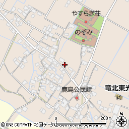 熊本県八代郡氷川町鹿島974周辺の地図